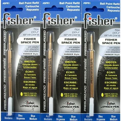 fisher space pen pressurized refills.